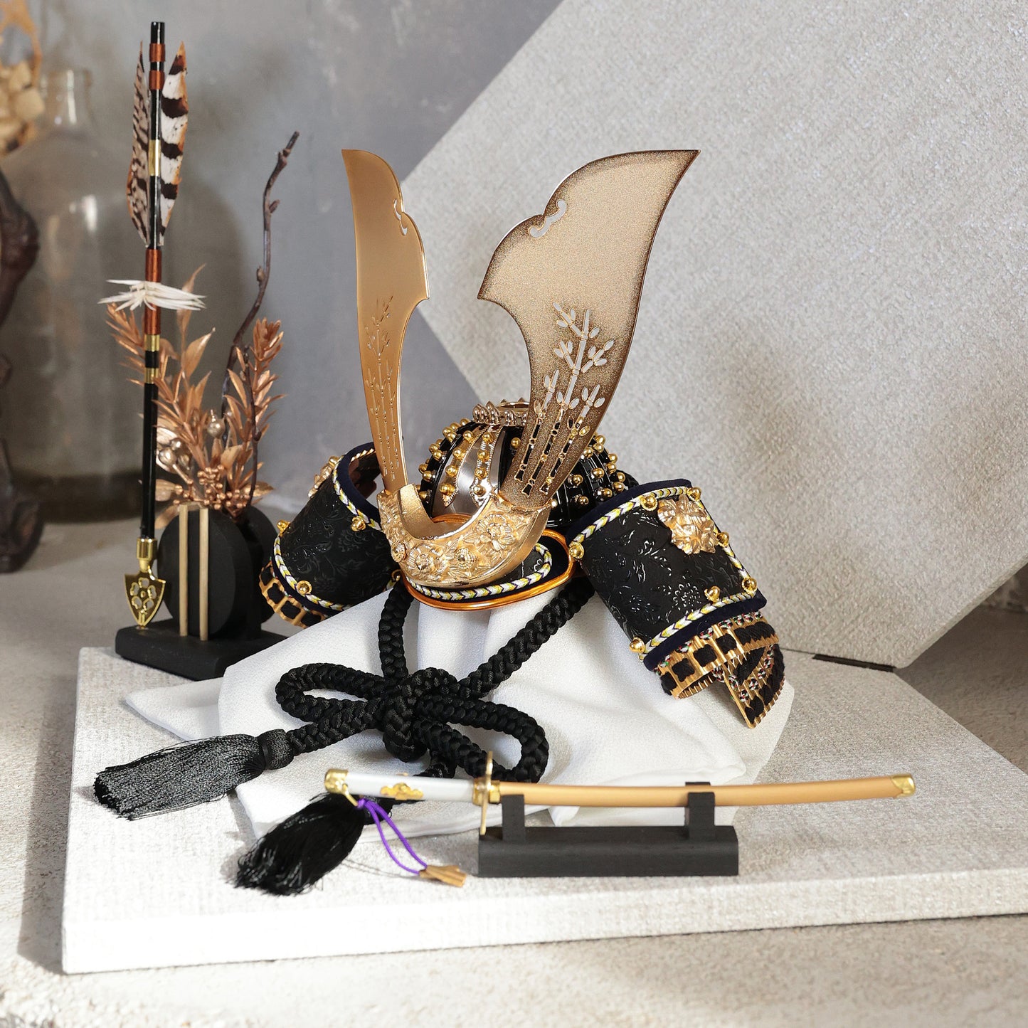 甲冑師「翠鳳」作品  烝 jyou｜26祈兜 菱形飾り