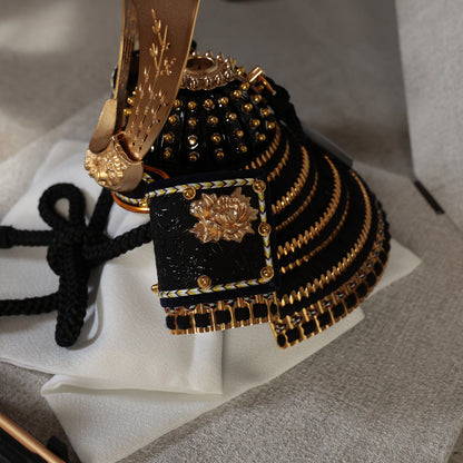 甲冑師「翠鳳」作品  烝 jyou｜26祈兜 菱形飾り