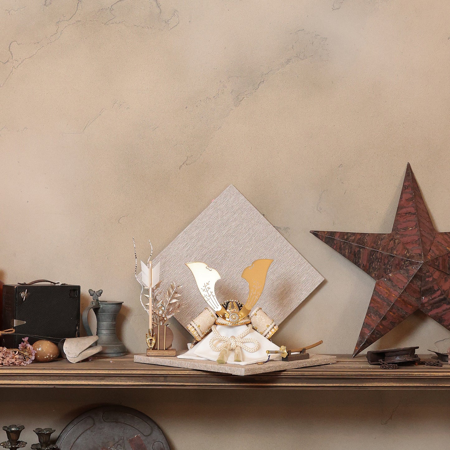 甲冑師「翠鳳」作品  皇妃 kouki｜26祈兜 菱形飾り