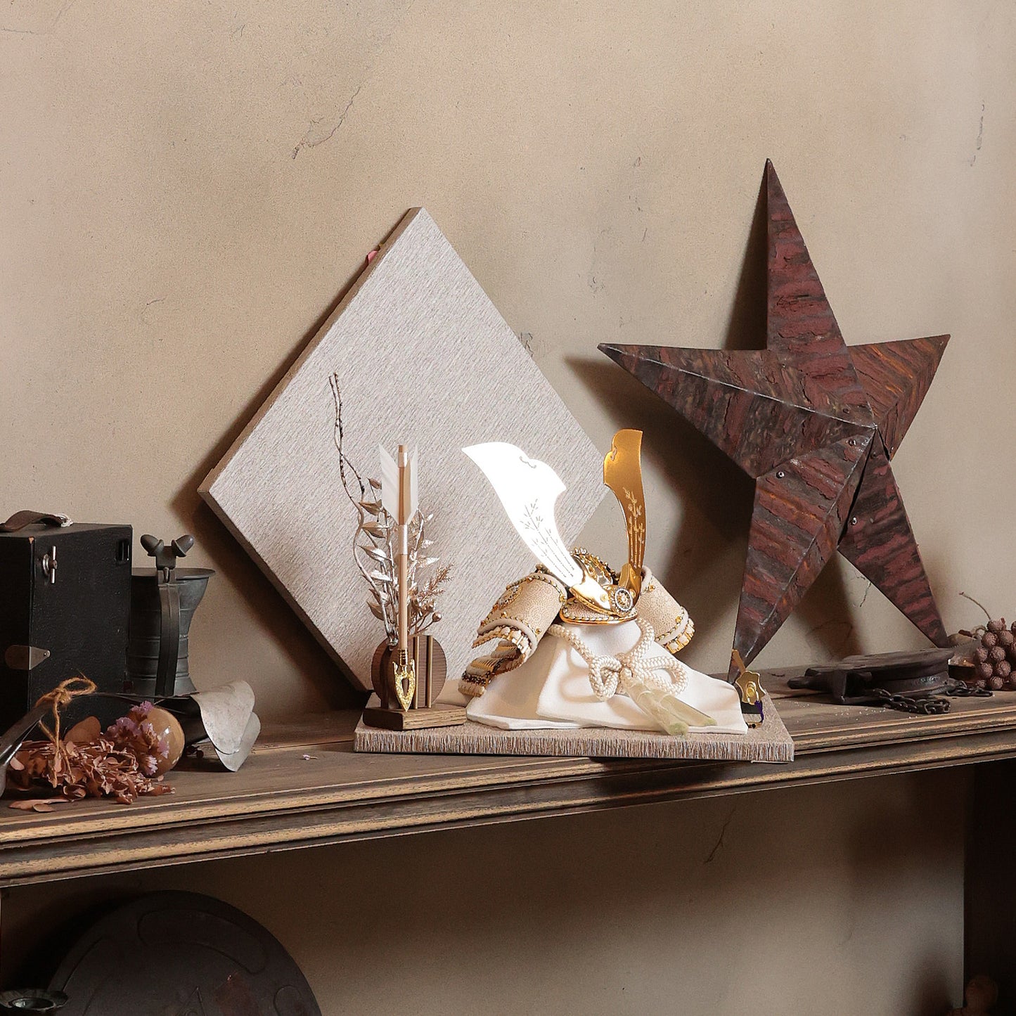 甲冑師「翠鳳」作品  皇妃 kouki｜26祈兜 菱形飾り