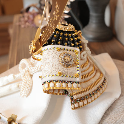 甲冑師「翠鳳」作品  皇妃 kouki｜26祈兜 菱形飾り