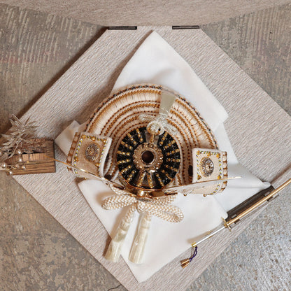 甲冑師「翠鳳」作品  皇妃 kouki｜26祈兜 菱形飾り