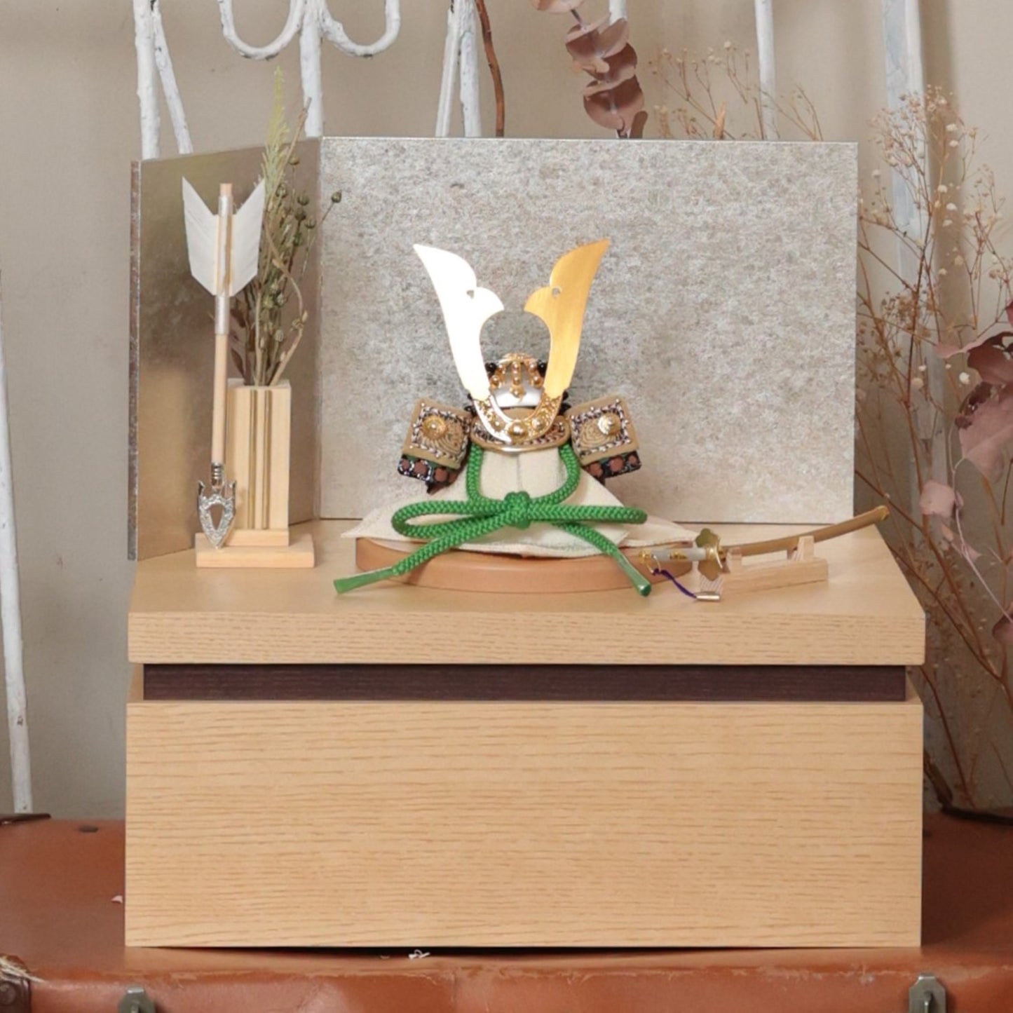 甲冑師「加藤良」作品  陸 riku | 26祈兜 収納飾り