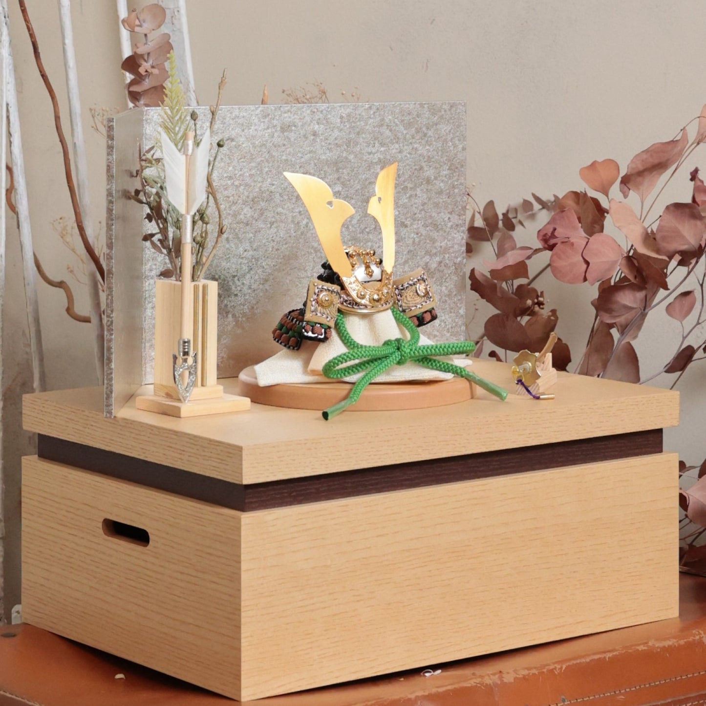 甲冑師「加藤良」作品  陸 riku | 26祈兜 収納飾り