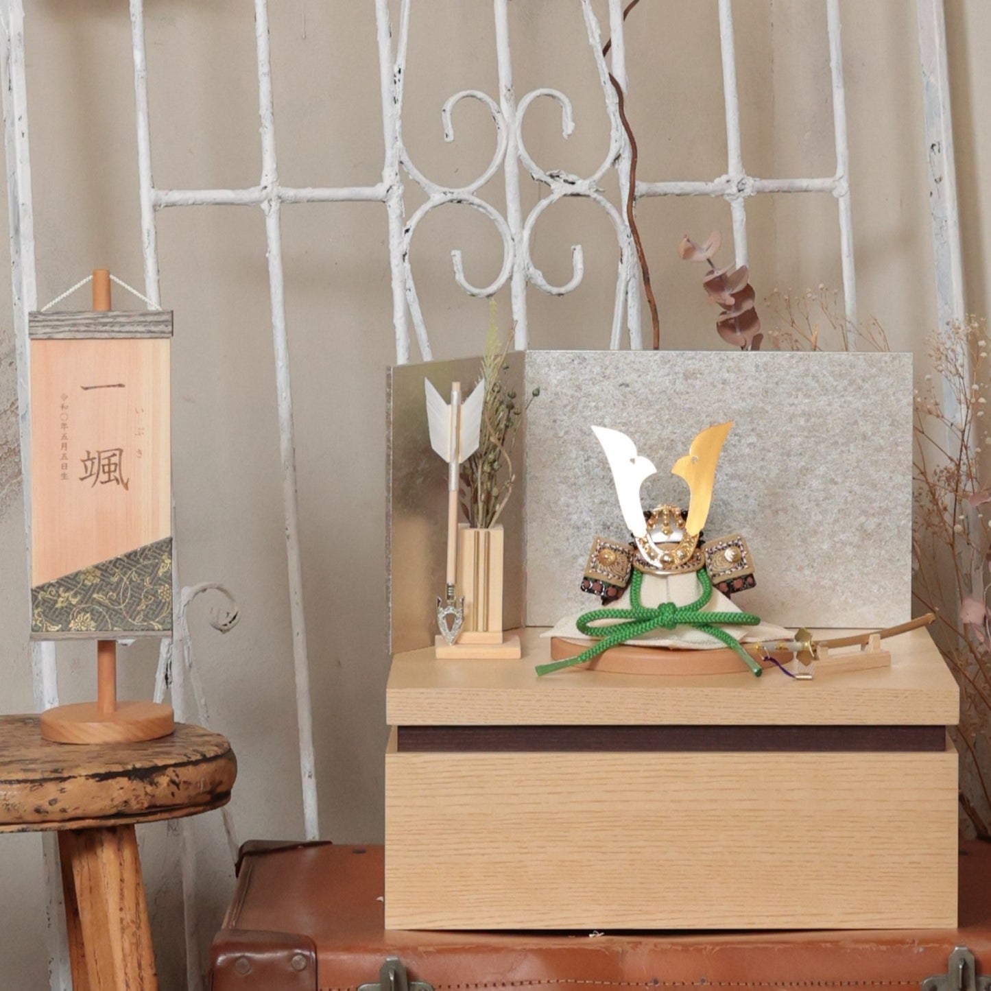 甲冑師「加藤良」作品  陸 riku | 26祈兜 収納飾り