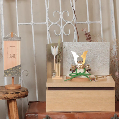 甲冑師「加藤良」作品  陸 riku | 26祈兜 収納飾り