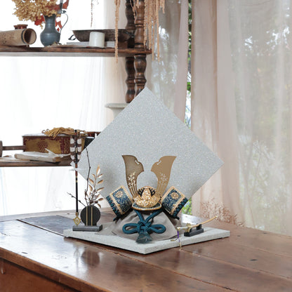 甲冑師「翠鳳」作品  永遠 towa｜26祈兜 菱形飾り