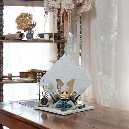 甲冑師「翠鳳」作品  永遠 towa｜26祈兜 菱形飾り