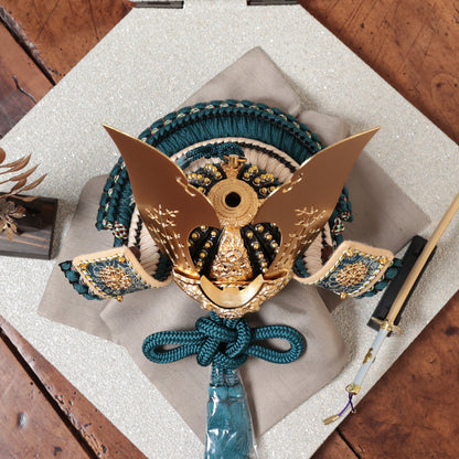 甲冑師「翠鳳」作品  永遠 towa｜26祈兜 菱形飾り