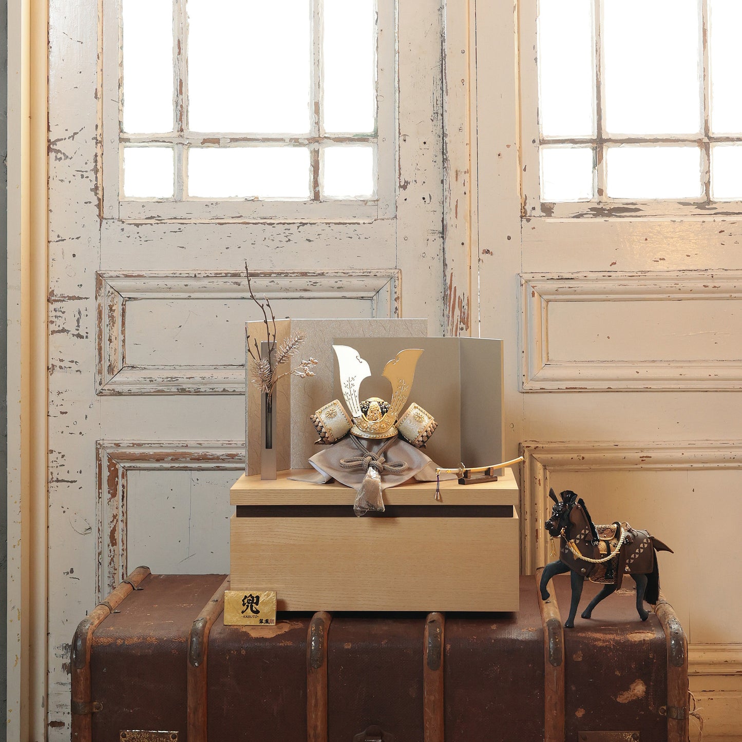 甲冑師「翠鳳」作品  悠真 yuuma | 26祈兜 収納飾り