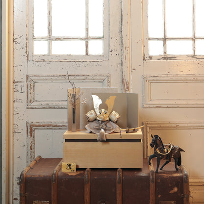 甲冑師「翠鳳」作品  悠真 yuuma | 26祈兜 収納飾り