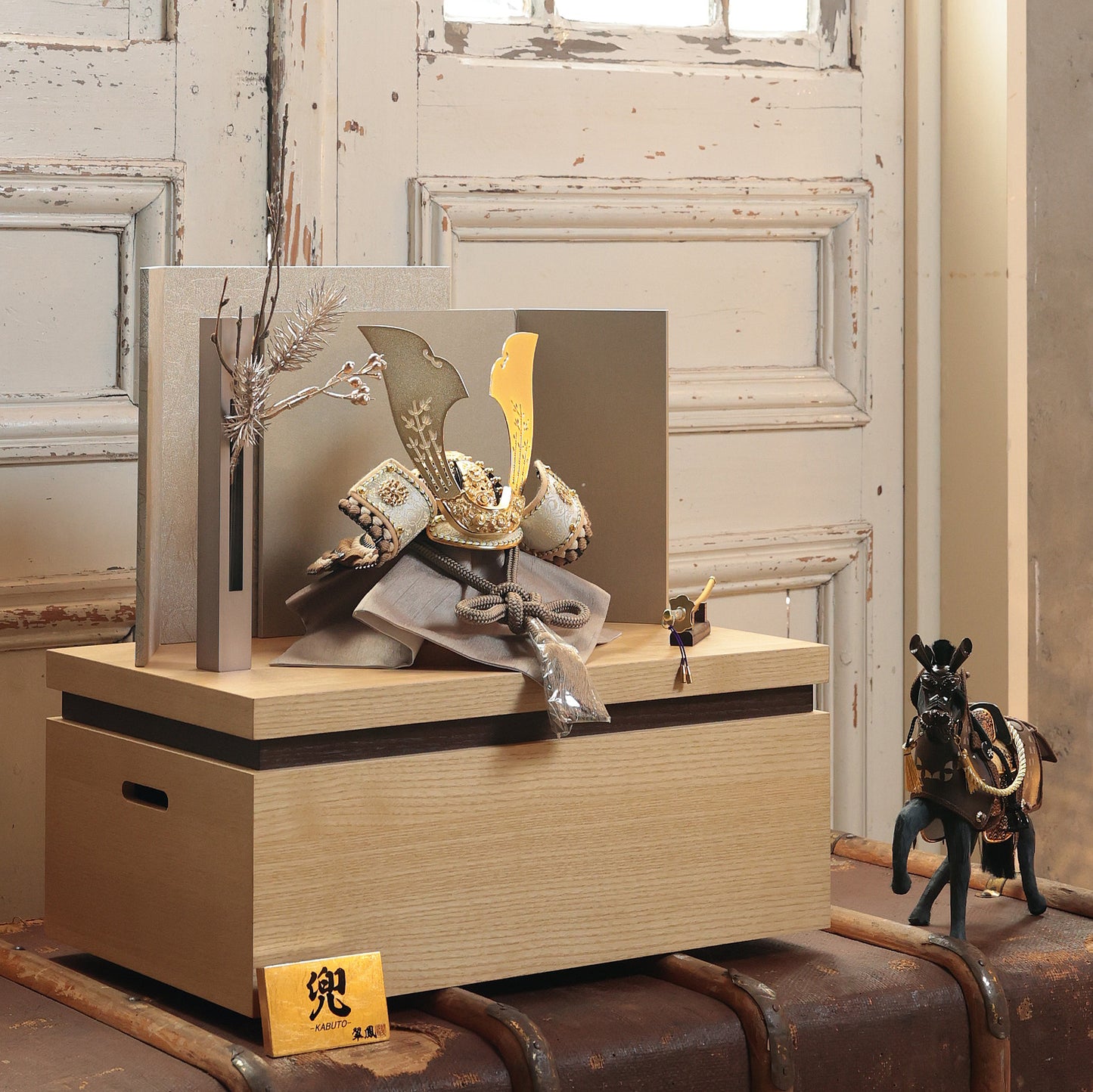 甲冑師「翠鳳」作品  悠真 yuuma | 26祈兜 収納飾り